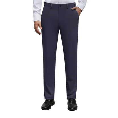 Men's Stretch Dress   Pants – No Iron,   Wrinkle-Resistant   Business Casual Golf   Pants with Expandable   Waist