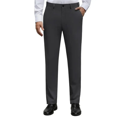 Men's Stretch Dress   Pants – No Iron,   Wrinkle-Resistant   Business Casual Golf   Pants with Expandable   Waist